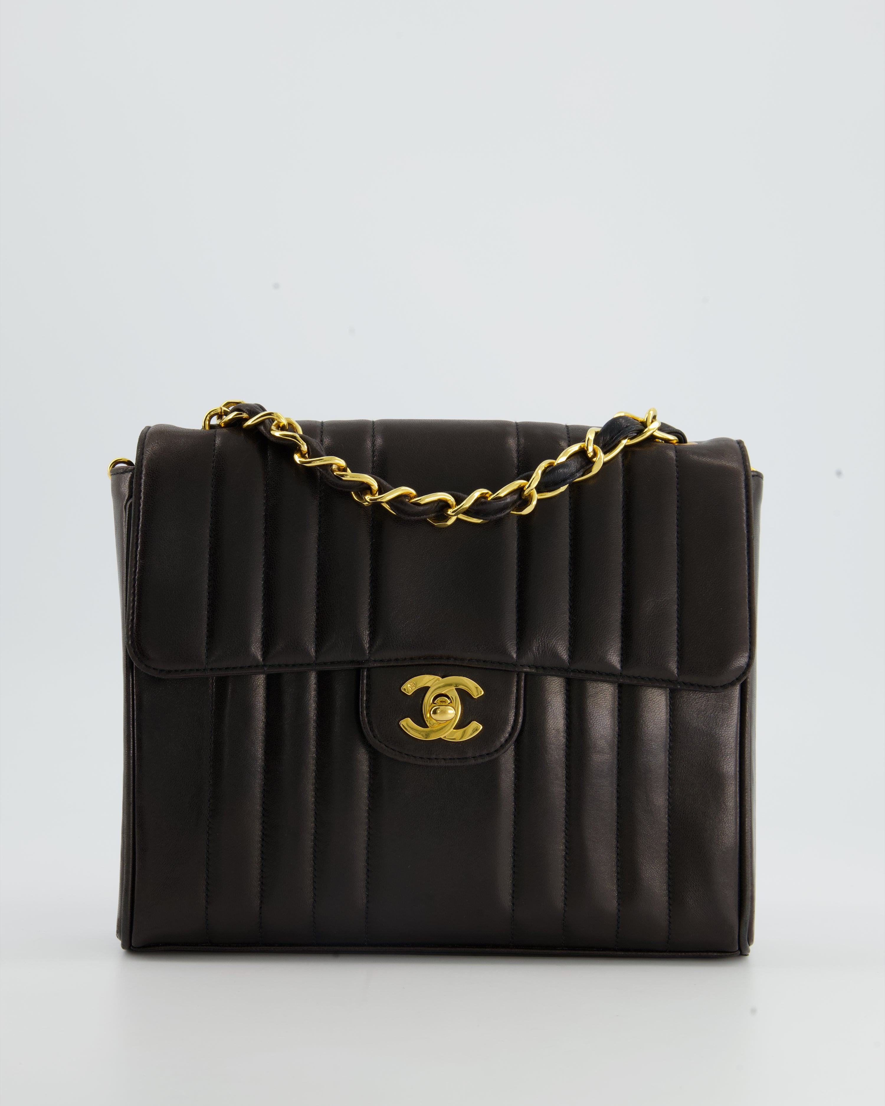 SOLD* CHANEL Mini Square Brown lambskin with 24k Gold plated hardware. –  Lux Lovers Melbourne