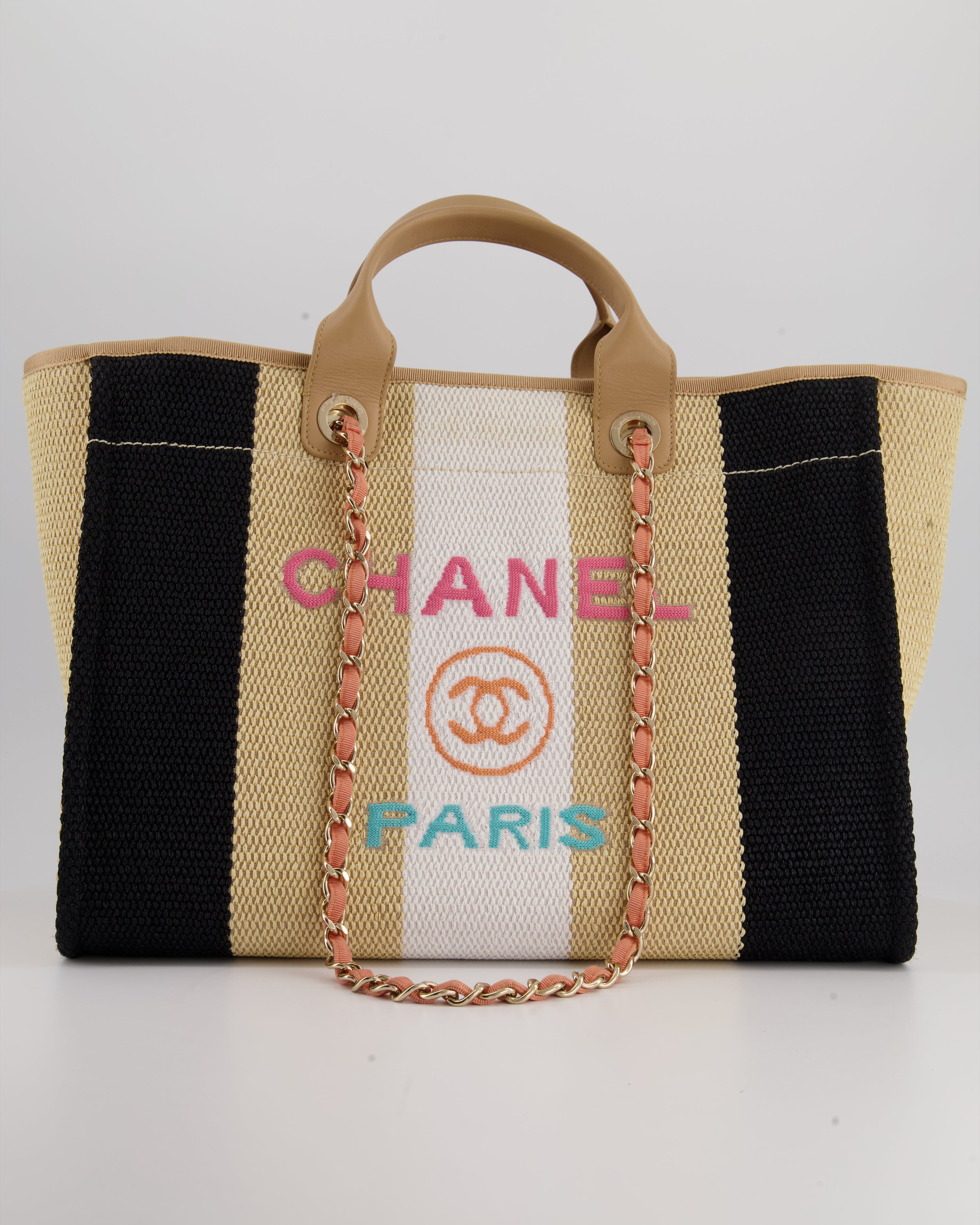 CHANEL Shoper Bag Canvas Deauville Tote | 3D Model Collection