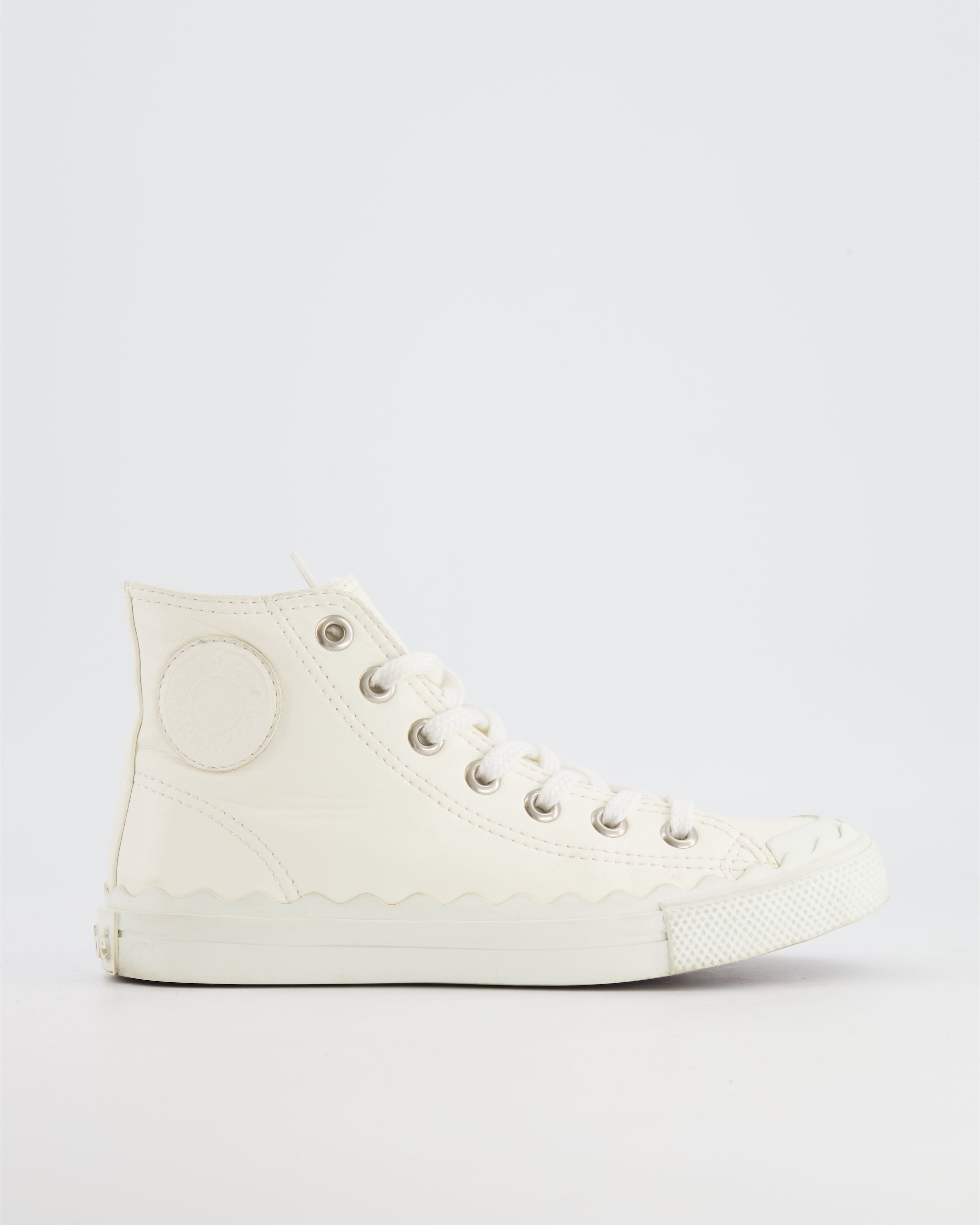 Chloe high top hot sale sneakers