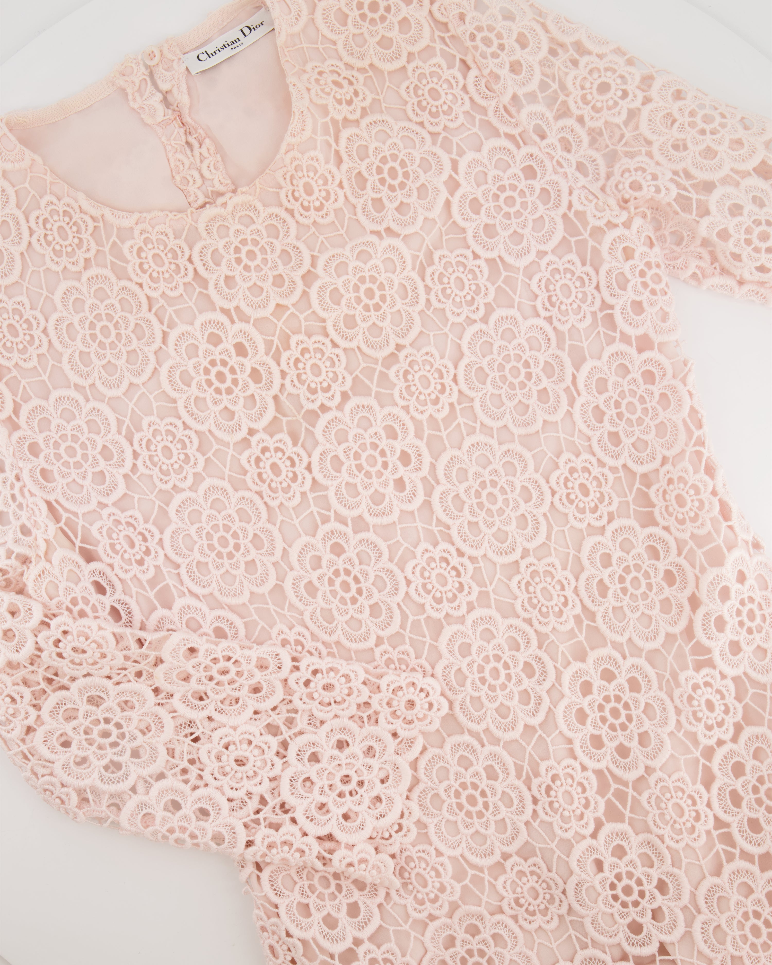 dior lace shirt