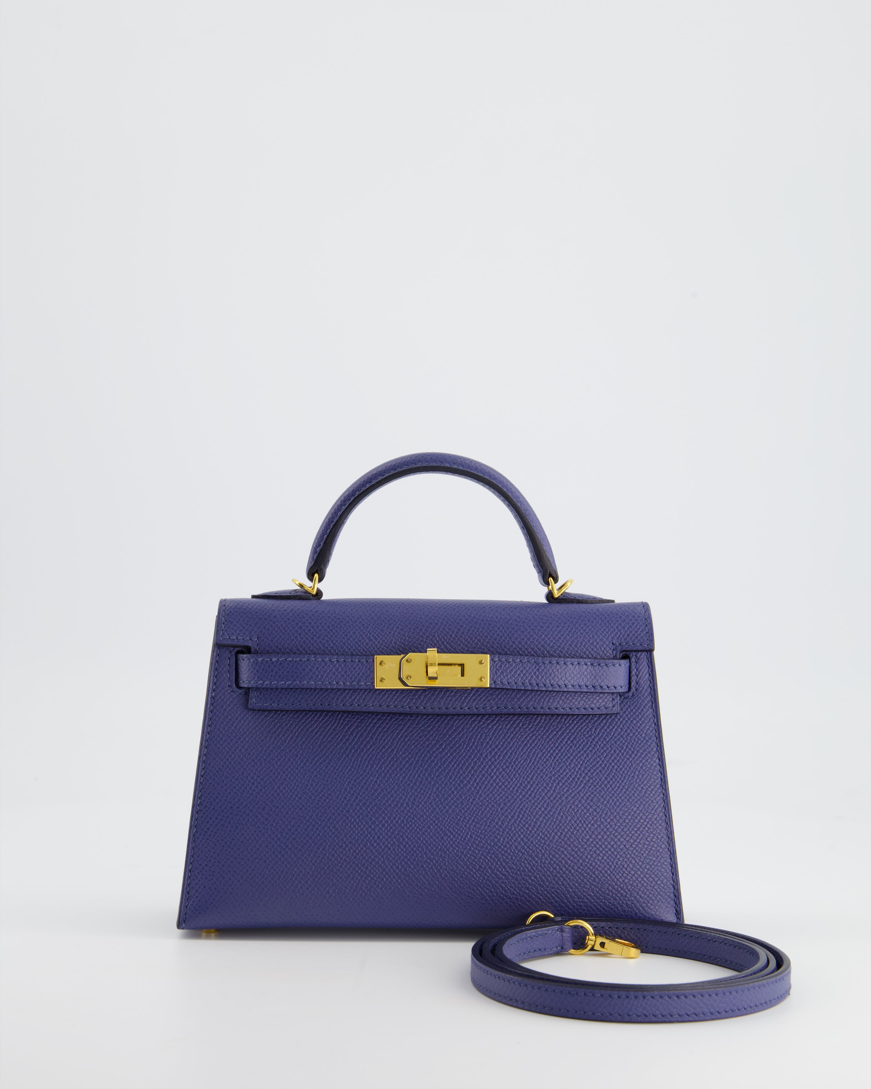 Blue encre sale hermes kelly