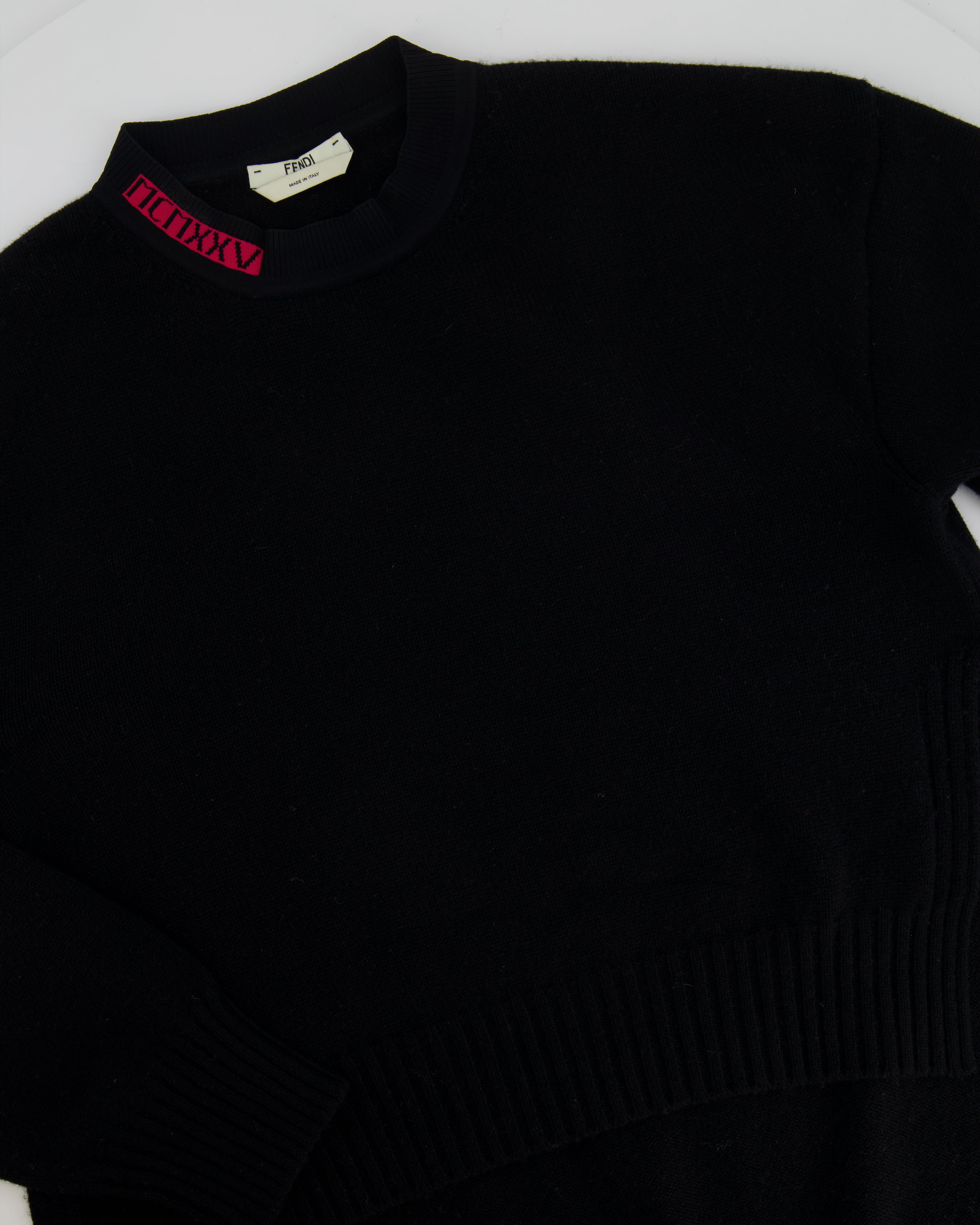 Fendi sweater outlet black