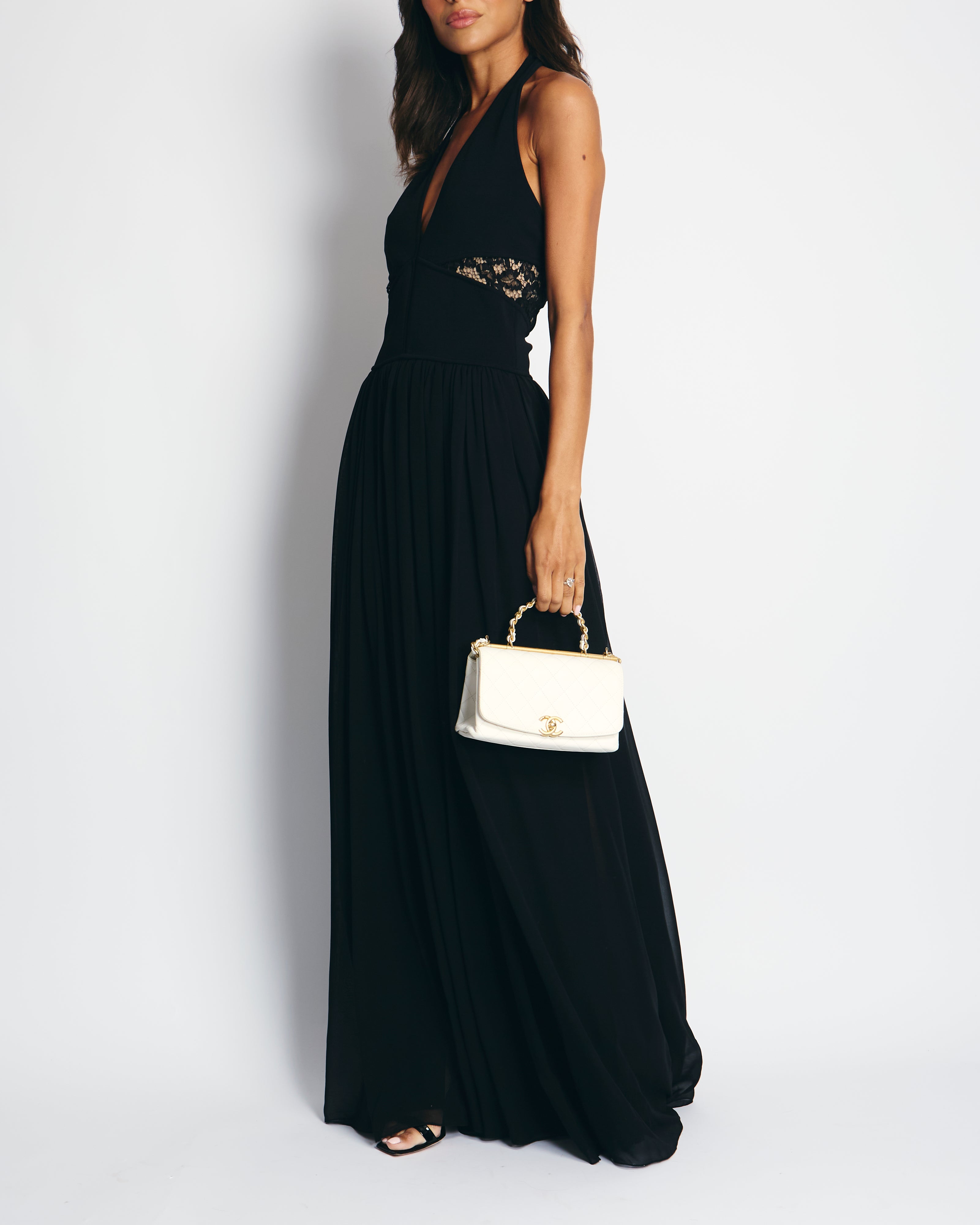 Black dress elie saab hotsell