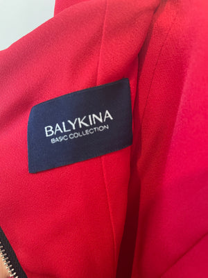 Balykina Red Corset Strapless Mini Dress Size FR 34 (UK 6)