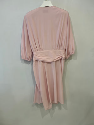 Alexandre Vauthier Light Pink Mini Dress with Pleat Details Size FR 36 (UK 8)