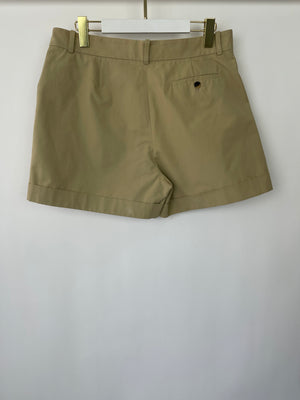 Christian Dior Beige Safari Shorts Size FR 42 (UK 14)