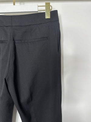 Tom Ford Black Tailored Trousers with Pleat Detail Size IT 32 (UK 10)