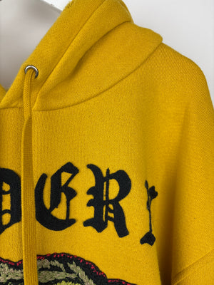 Gucci Menswear Yellow "MODERN FUTURE" Tiger Hoody Size L (EU 50)