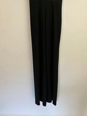 Galvan London Black Sleeveless Jumpsuit FR 36 (UK 8)