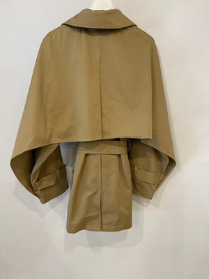 One and Other Camel Belted Trench Coat with Back Detail Size FR 34 (UK 6) RRP £360