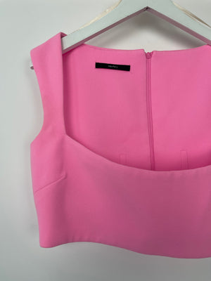 Alex Perry Hot Pink Bra-Let Top  Size UK 10