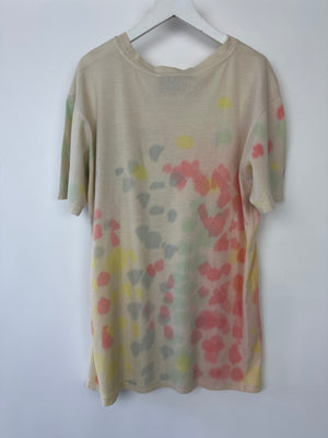 Gucci Multicolour Tie Dye Logo T-Shirt Size IT 38 (UK 10)