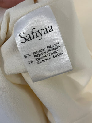 Safiyaa Cream Long-Sleeve Top Size FR 42 (UK 14)