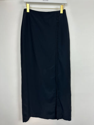 Viktoria & Woods Black Bellagio Long Skirt Size 1 (UK 8)