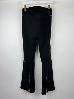 Fulsap Black Elancia Ski Bowl Trousers Size FR36 (UK 8) RRP £630