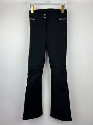 Fulsap Black Elancia Ski Bowl Trousers Size FR36 (UK 8) RRP £630