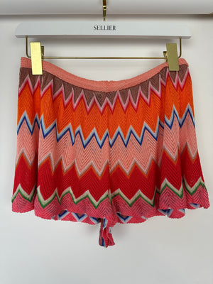 Missoni MARE Orange Zig-Zag Beach Shorts IT 42 (UK 10)