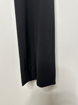 Tom Ford Black Tailored Trousers with Pleat Detail Size IT 32 (UK 10)