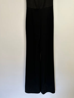 Galvan London Black Sleeveless Jumpsuit FR 36 (UK 8)