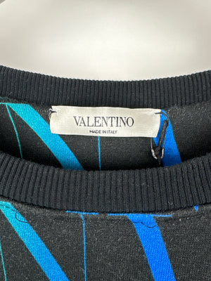 Valentino Multi-Colour "VLTN" Long Sleeve Jumper Size M (EU 48)