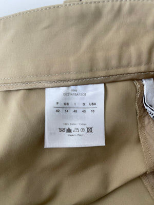 Christian Dior Beige Safari Shorts Size FR 42 (UK 14)