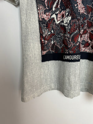 Christian Dior L'Amoureux Printed T-Shirt Size S (UK 8)