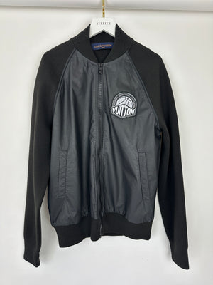 Louis Vuitton Menswear Black "NBA" Bomber Jacket Size FR 48 (UK 34)