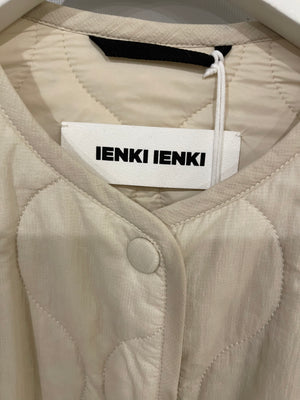 Ienki Ienki Cream Padded Lightweight Jacket Size S (UK 8) RRP £1,050