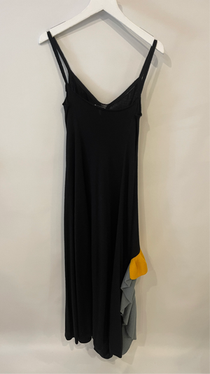 Loewe Black Ruffle Knit Convertible Midi Dress Size XS (UK 6) RRP £1,200