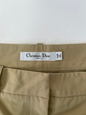 Christian Dior Beige Safari Shorts Size FR 42 (UK 14)