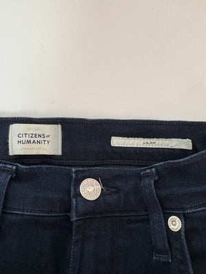 Citizens of Humanity Dark Indigo Flare Jeans Size 26 (UK 8)