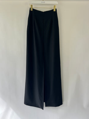 Maximilian AW/21 Black High-Waist Maxi Skirt with Split Detail FR 38 (UK 10)