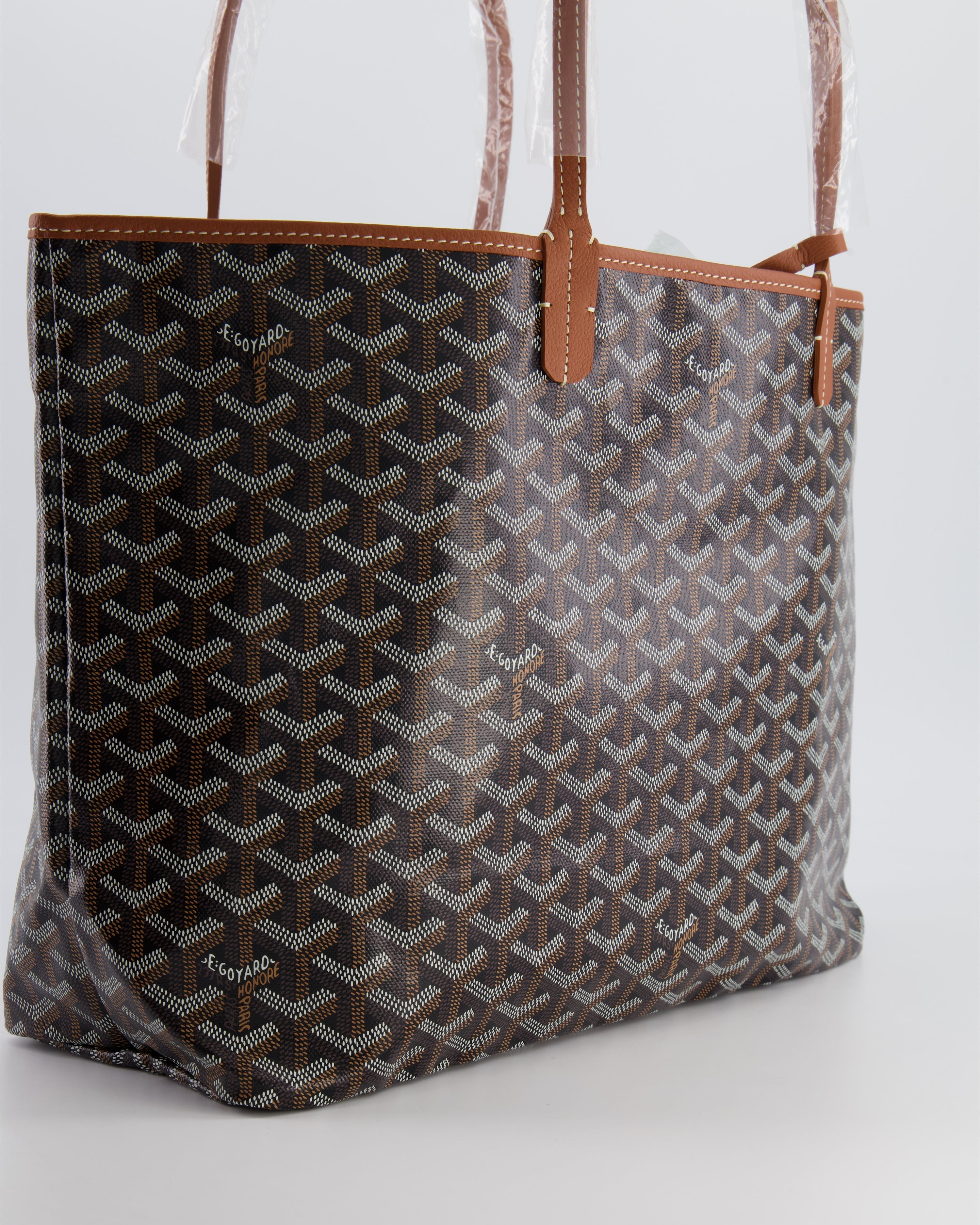 Goyard brown tote bag best sale