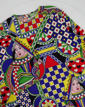 Dolce & Gabbana Blue, Yellow and Red Carretto Print Tunic IT 46 (UK 14)