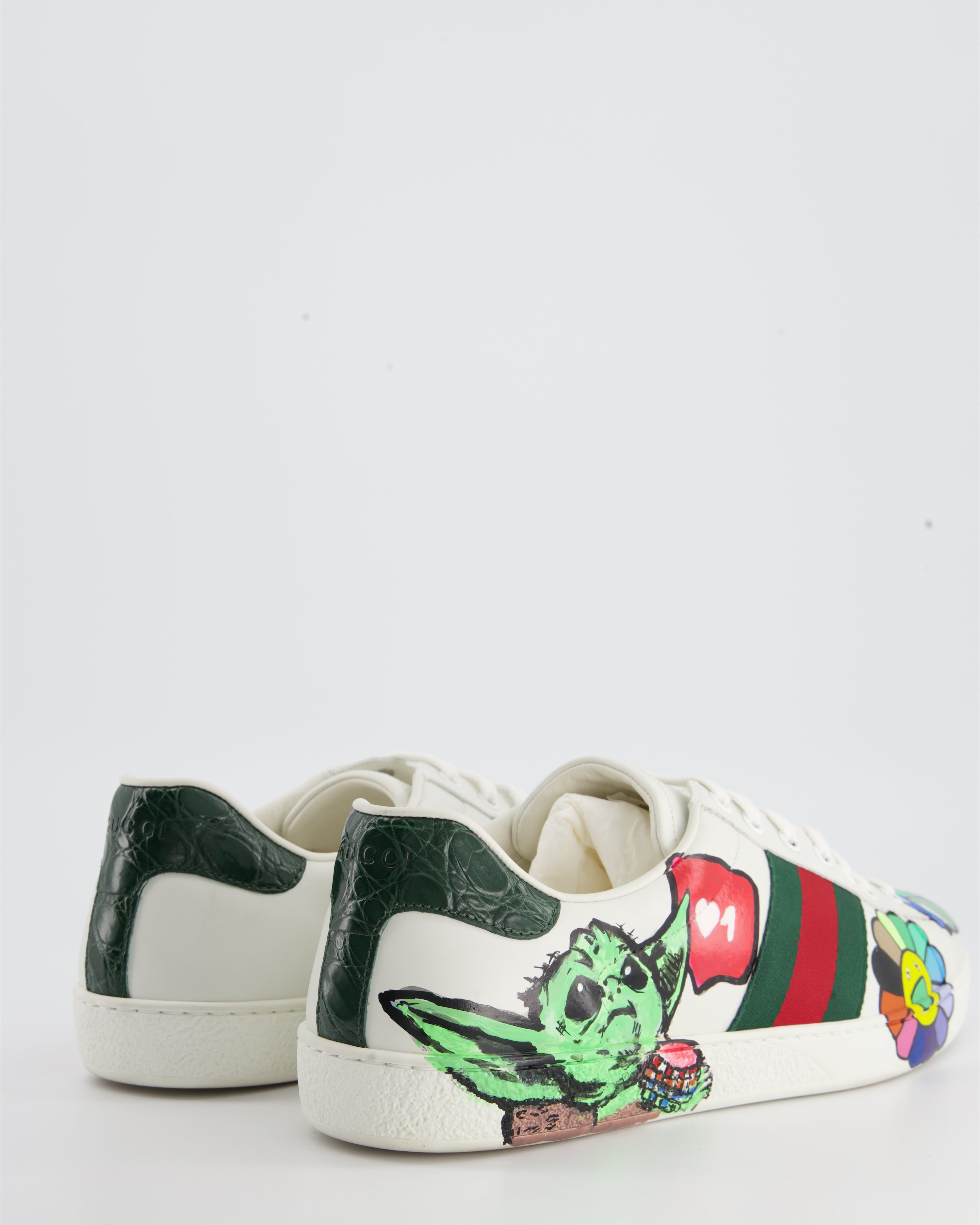 Gucci on sale cat trainers