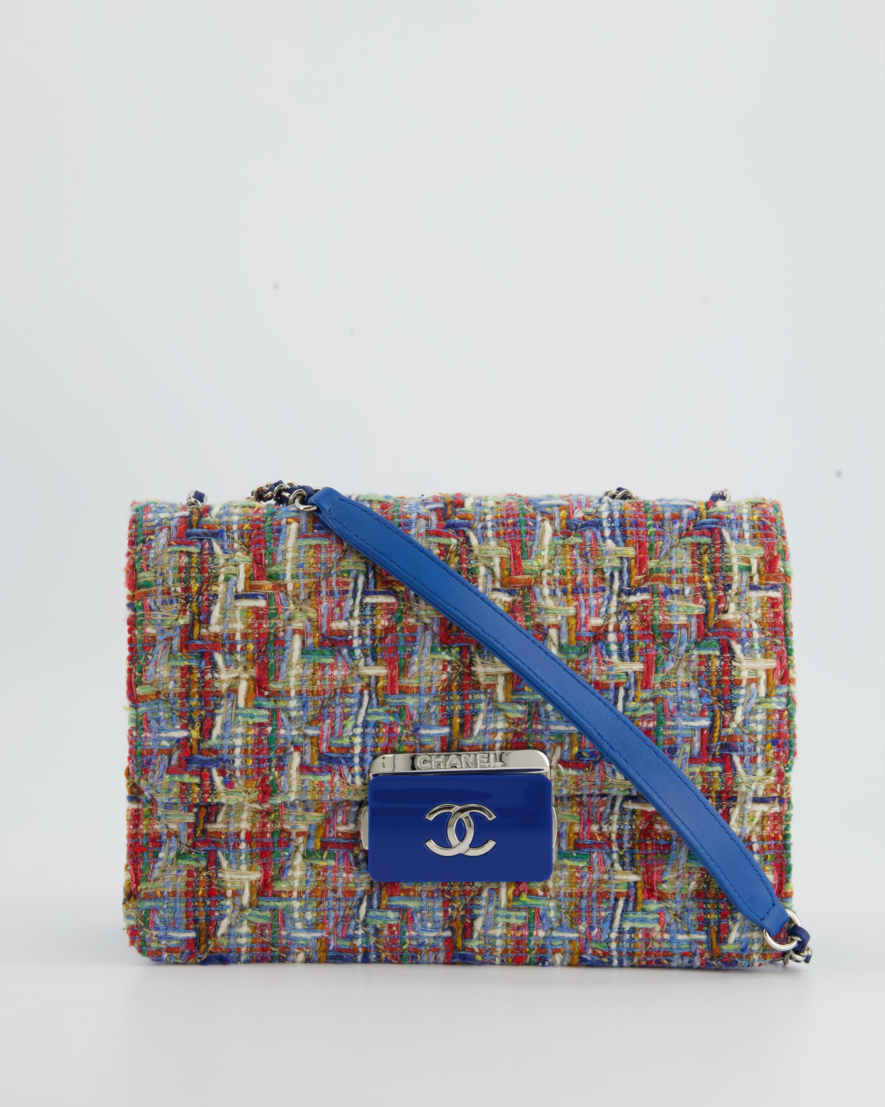 Electric blue discount chanel bag