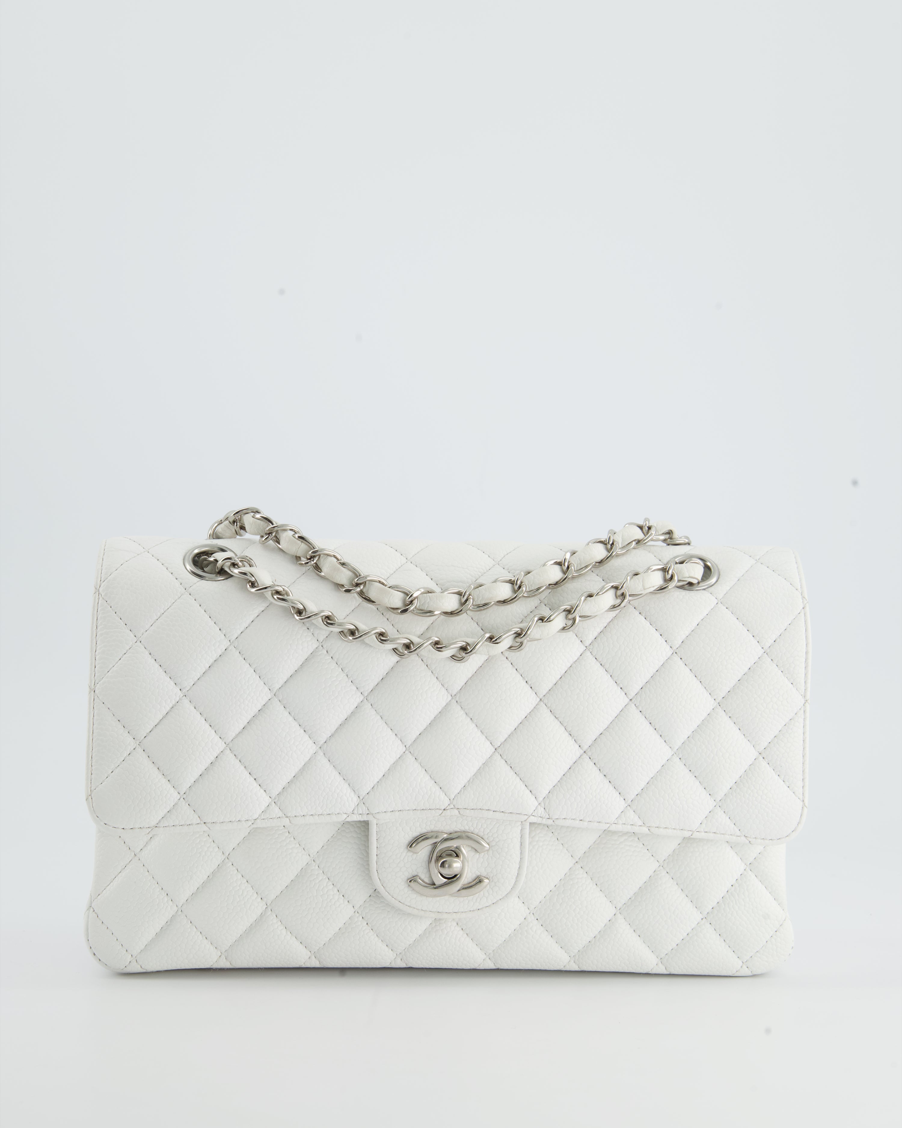 Chanel classic jumbo blue caviar double flap rhw wauthenticity cert  Gian  hàng online
