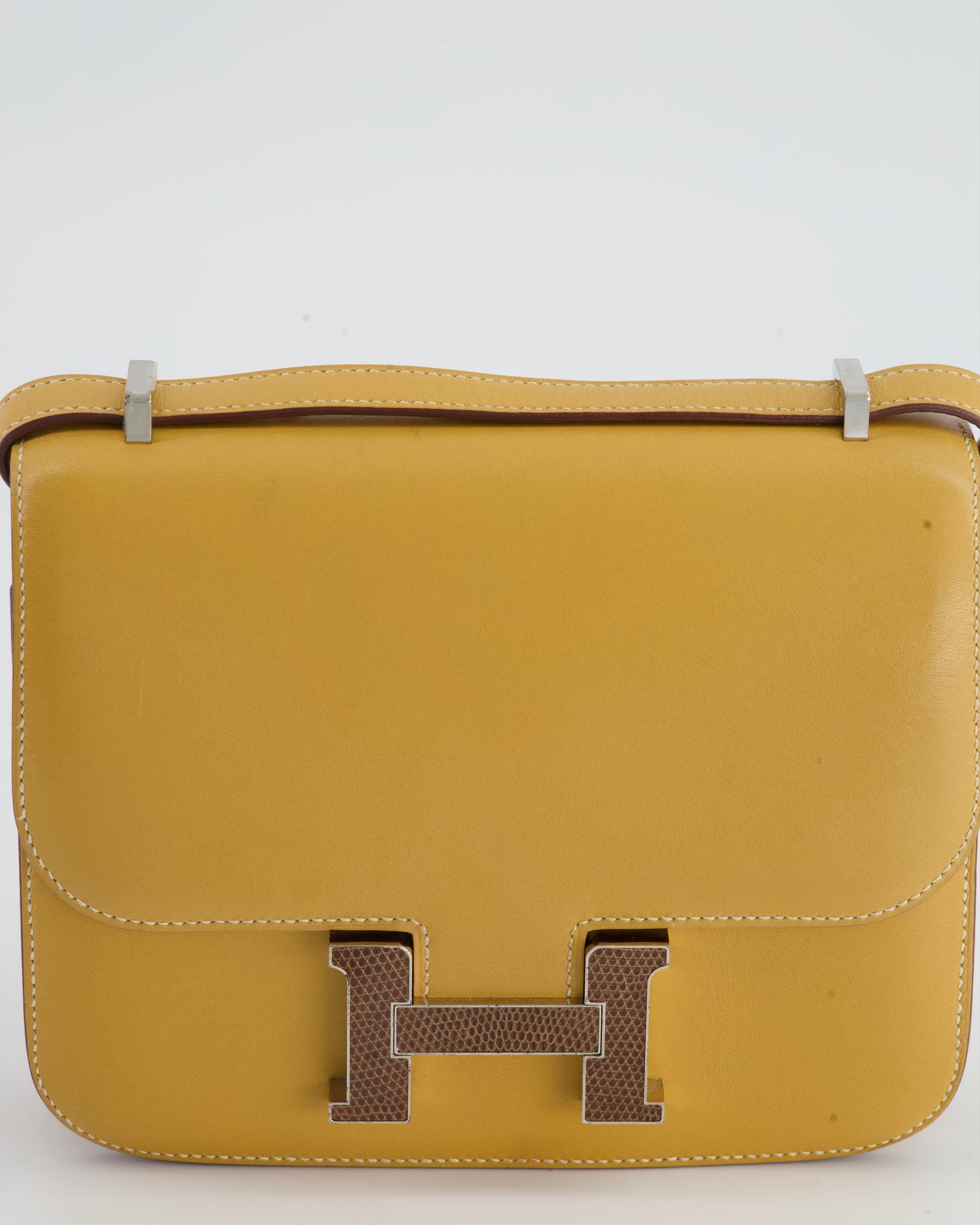 Hermes constance yellow sale