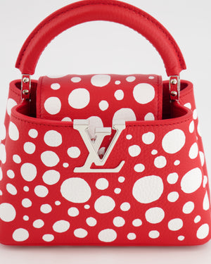 Louis Vuitton - LV x YK Yayoi Kusama Mini Capucines Crossbody Handbag  M21756