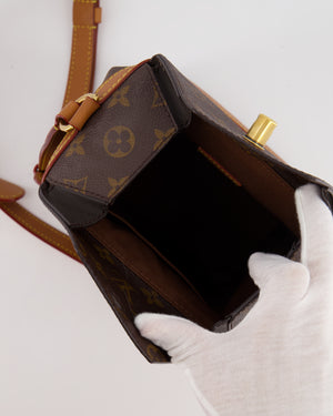 Louis Vuitton Brown Monogram Canvas Milk Box Bag with Gold Hardware –  Sellier