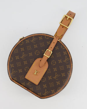 LOUIS VUITTON Chapeau Necklace Monogram Canvas Shoulder Bag Brown