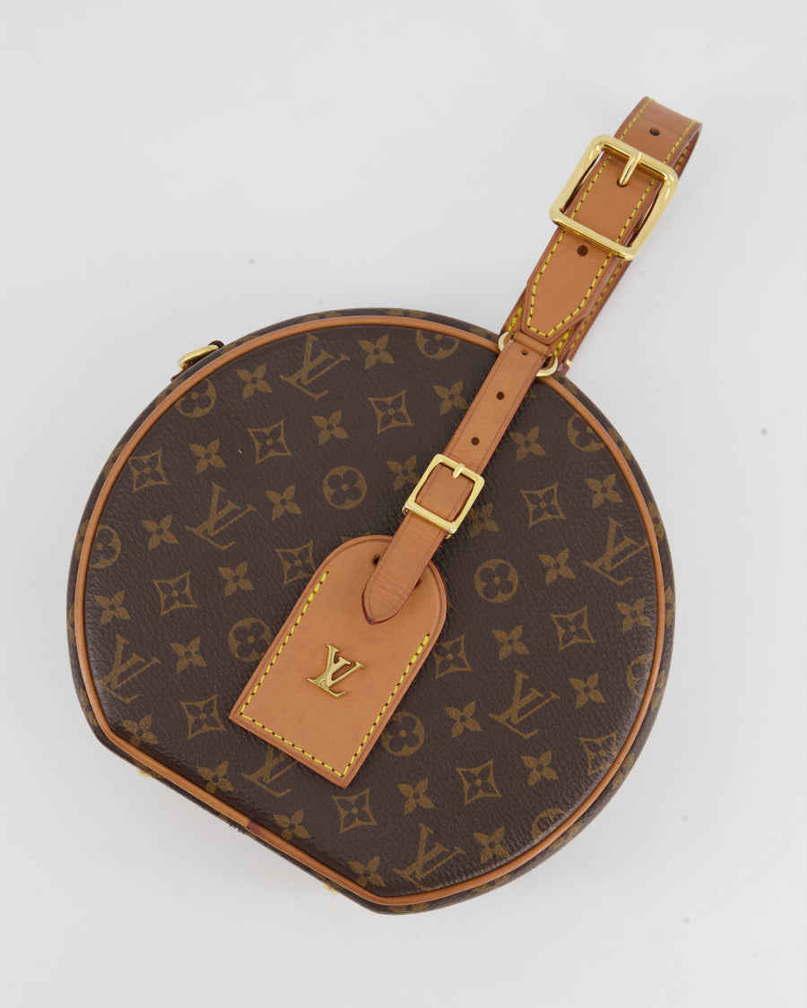 Louis Vuitton Monogram Canvas Petite Boite Chapeau Cross-Body Bag with –  Sellier