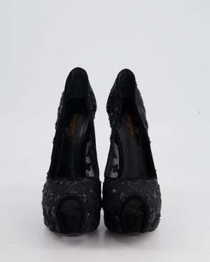 Louis Vuitton Authenticated Glitter Heel