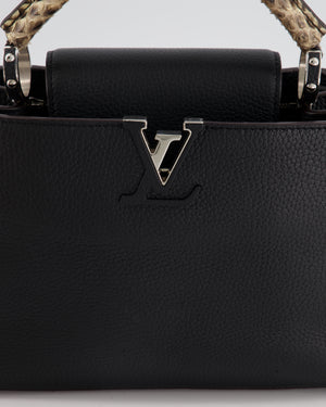 Capucines python handbag Louis Vuitton Brown in Python - 33927513