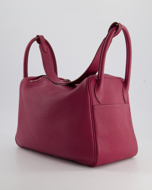 Hermès Lindy Bag 30cm in Rouge Galance in Togo Leather with Palladium –  Sellier