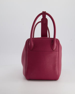 Hermès Lindy Bag 30cm in Rouge Galance in Togo Leather with