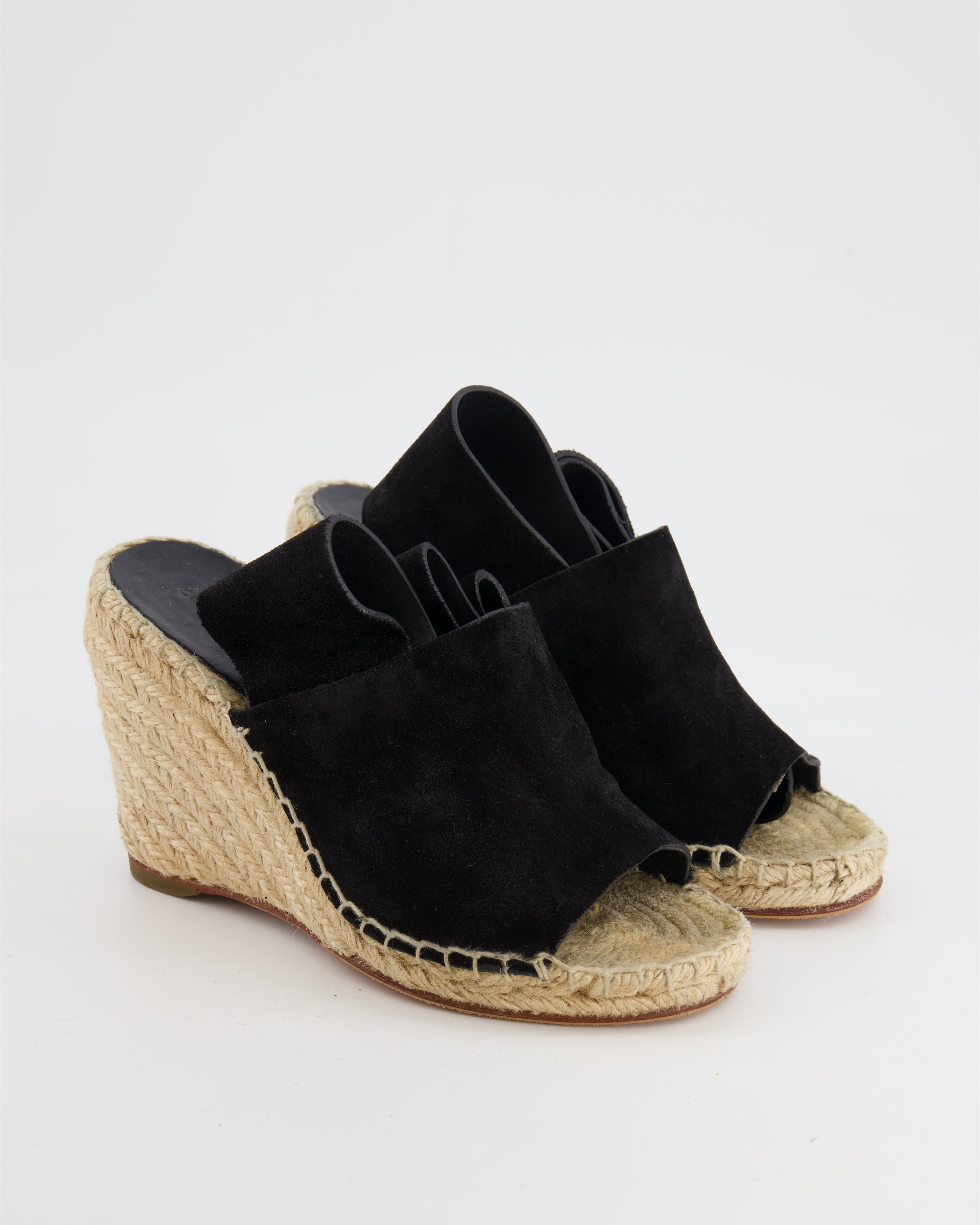 Celine espadrille cheap wedge sandals