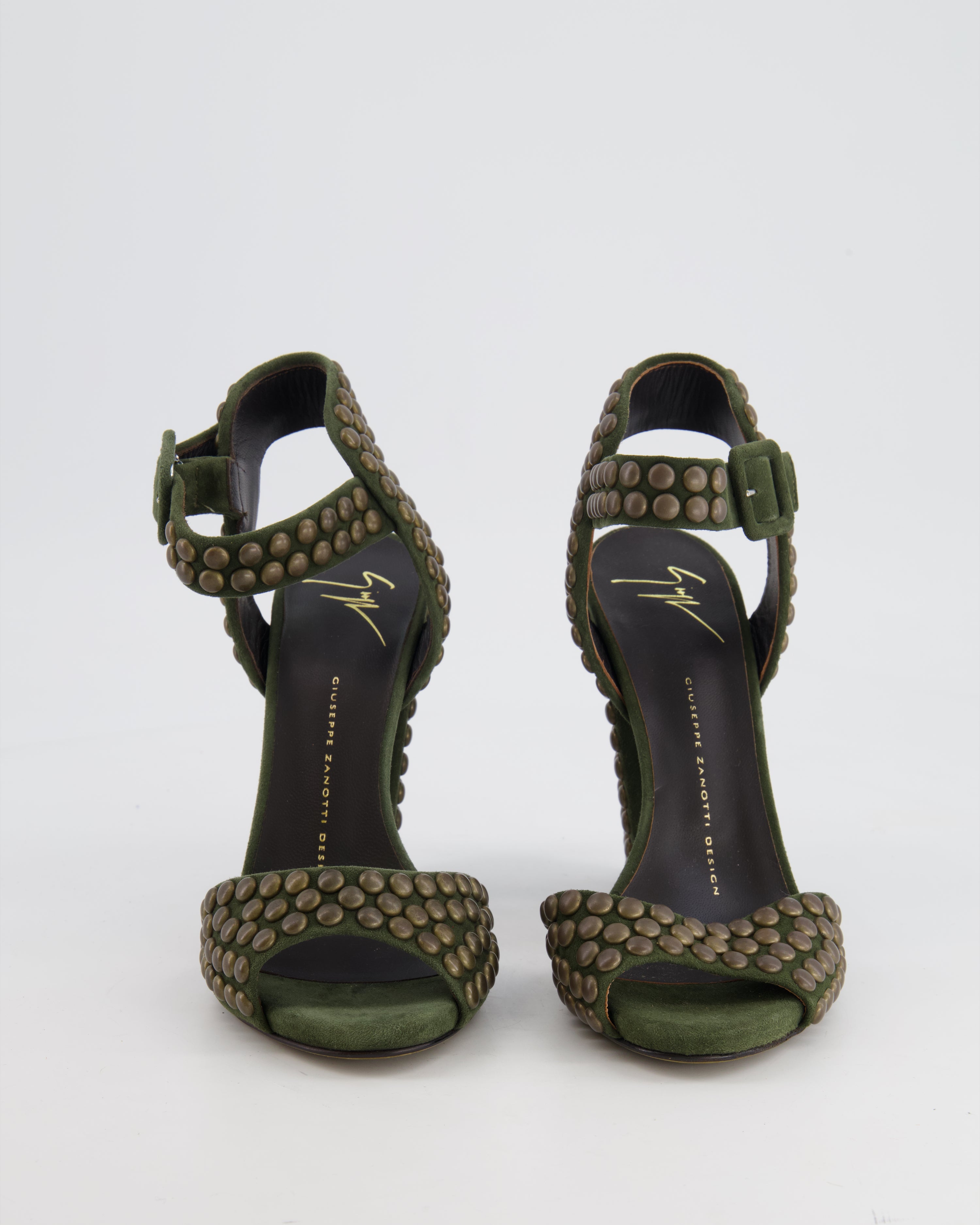 Giuseppe zanotti ankle store strap snake heels