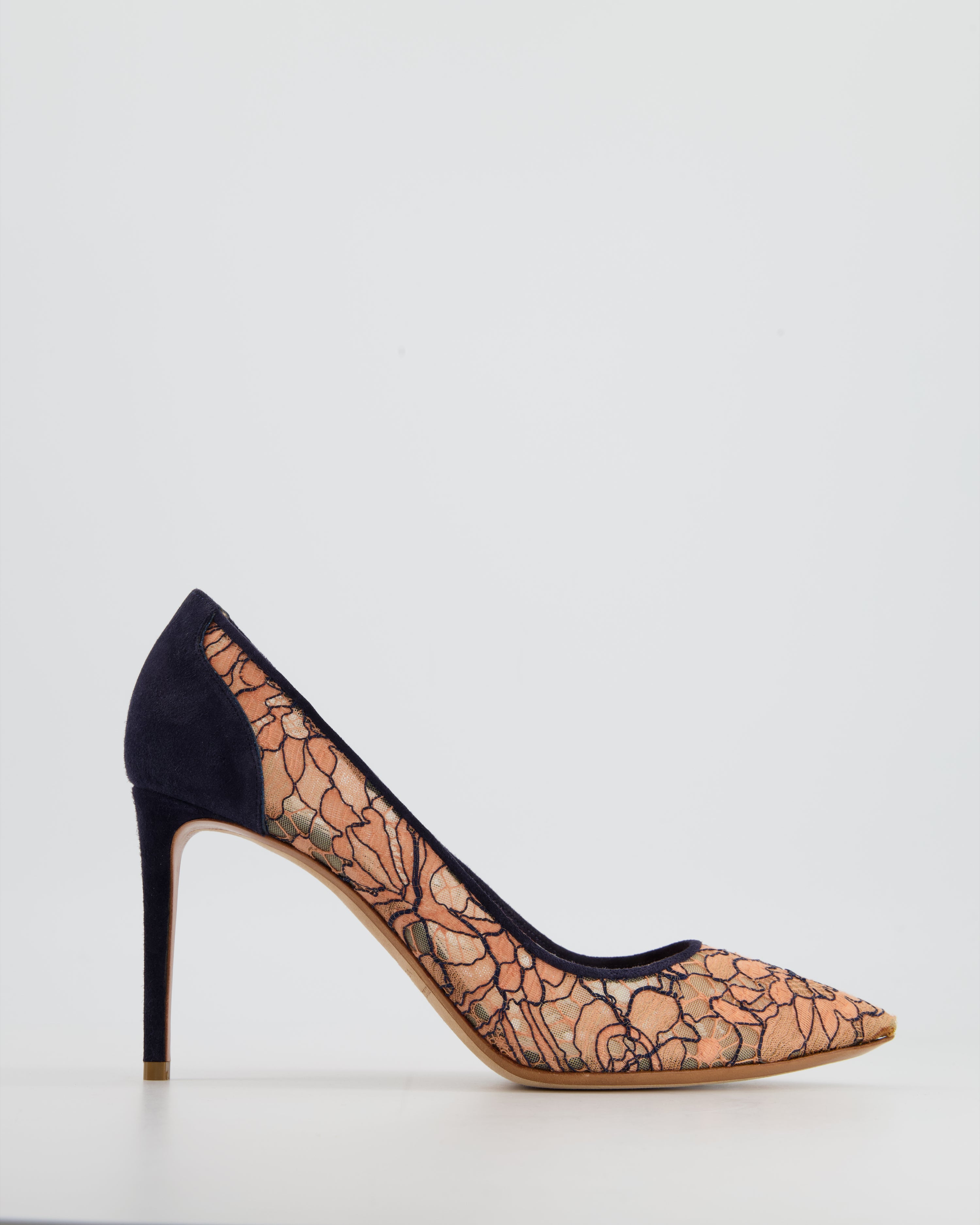 Nicholas Kirkwood black suede pumps, size EU 36.5