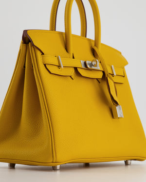 Hermes HSS Bi-Color Jaune Ambre and Craie Togo Birkin 25cm BGHW – Madison  Avenue Couture